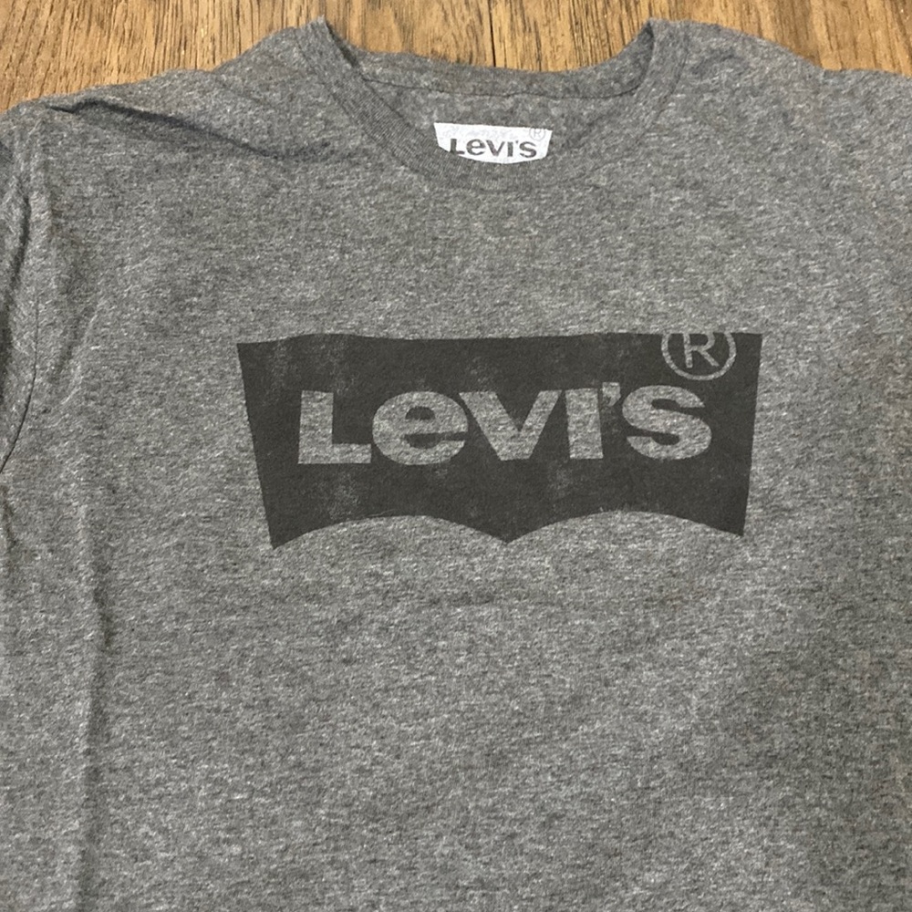 Men’s Levi’s Logo Gray T-Shirt in L